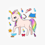 Chibi Unicorn Dress Up