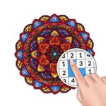 Mandala Coloring by Numbers