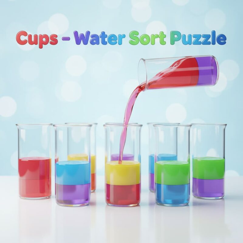Cups Water Sort Puzzle