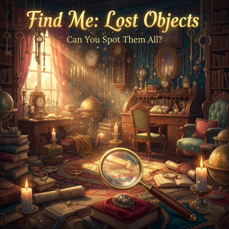 Find Me Lost Objects game